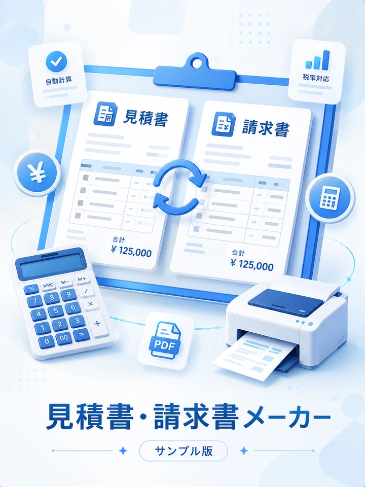 見積書・請求書メーカー